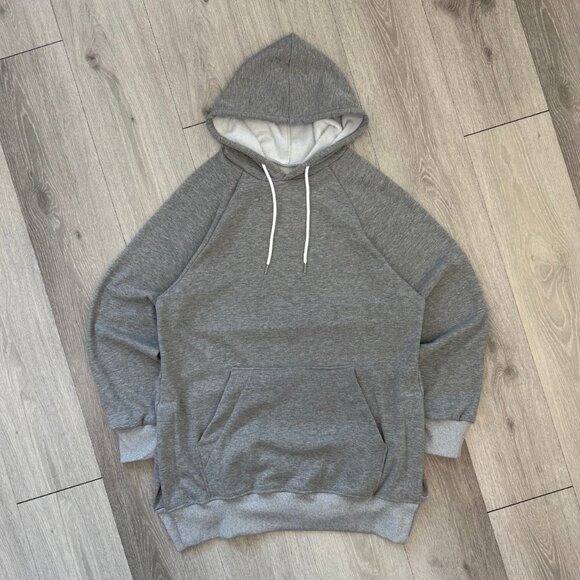 New - The Warmy Oversized Women's Gray Hoodie Dress - Size Large - Picture 1 of 5